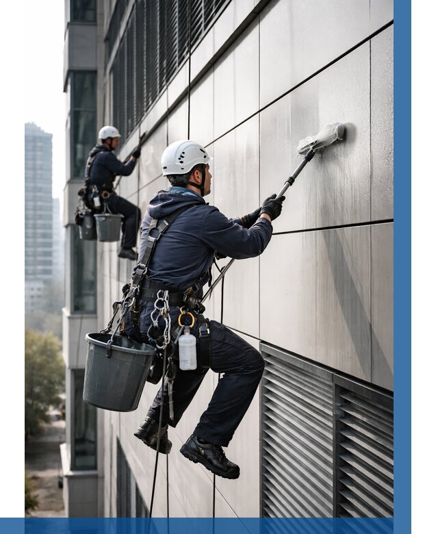 Мойка вентилируемого фасада в Иванове от 258 р. | ВЫСОТНИК-Внв