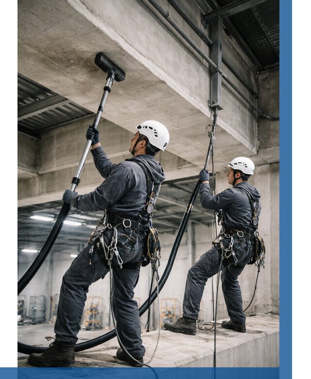 Обеспыливание потолочных конструкций в Иванове от 258 р. |ВЫСОТНИК-Внв