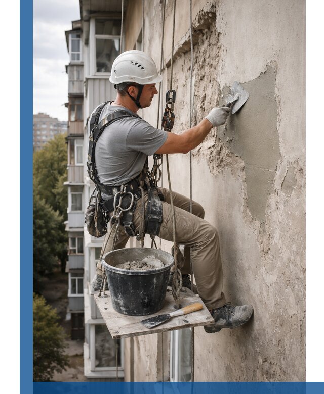 Восстановление фасадной штукатурки в Иванове с гарантией качества