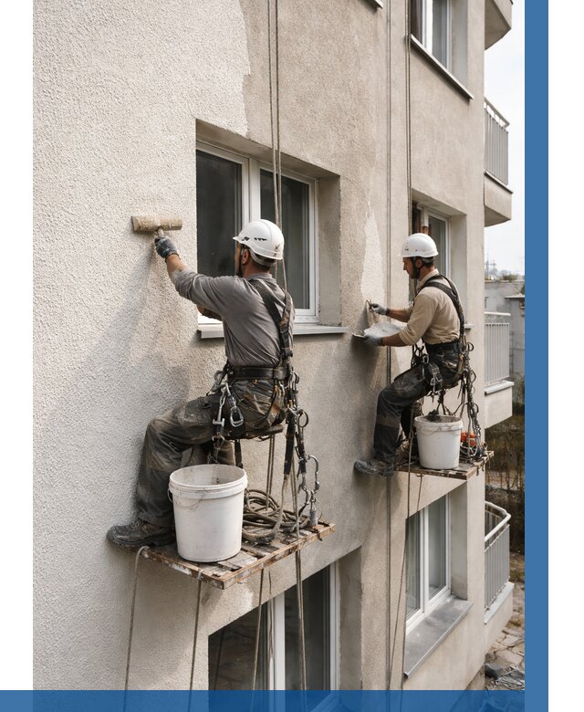 Нанесение короеда на фасад в Иванове от 465 р. | ВЫСОТНИК-Внв