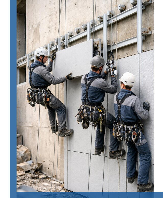 Монтаж вентилируемого фасада в Иванове под ключ с гарантией качества