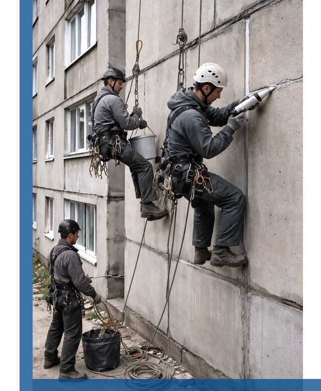 Герметизация межпанельных швов в Иванове с гарантией герметичности