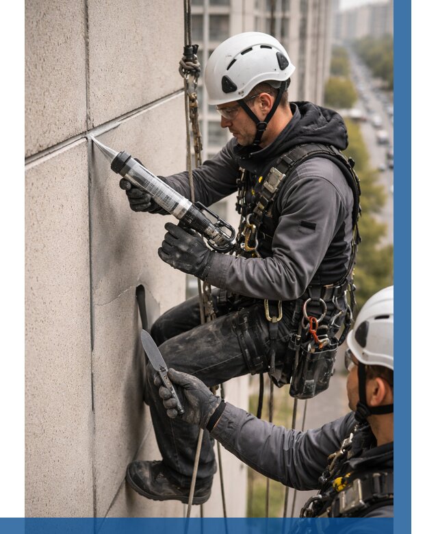 Первичная герметизация швов в Иванове от 620 р. | ВЫСОТНИК-Внв