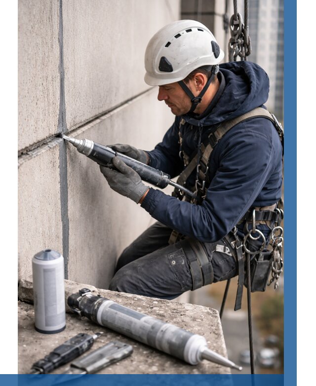 Вторичная герметизация швов в Иванове от 465 р. | ВЫСОТНИК-Внв