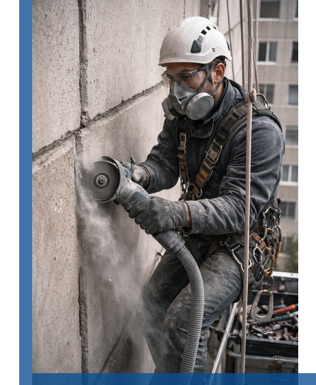 Штробление межпанельных швов в Иванове качественно и быстро