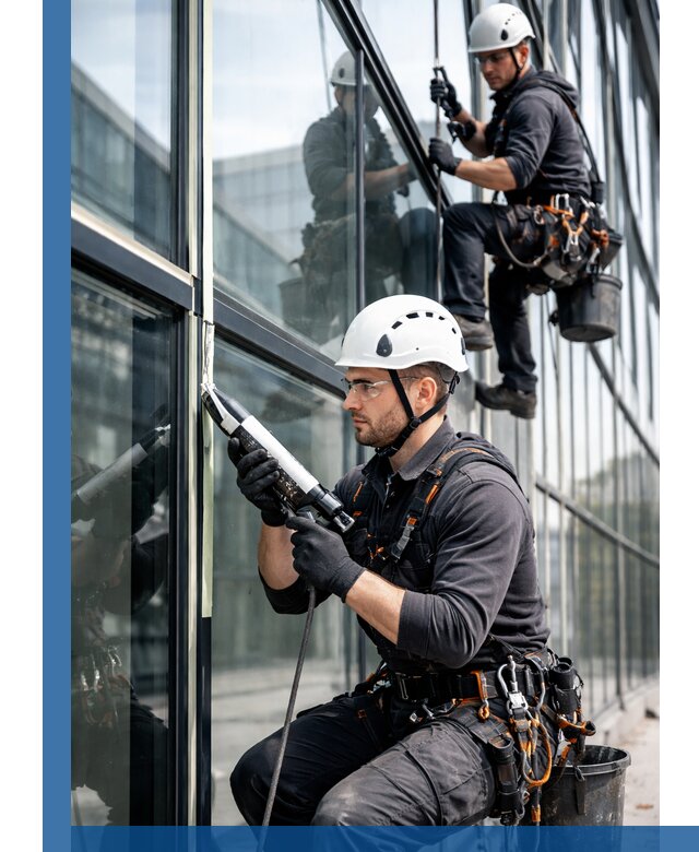 Герметизация витражных швов в Иванове для зданий и фасадов