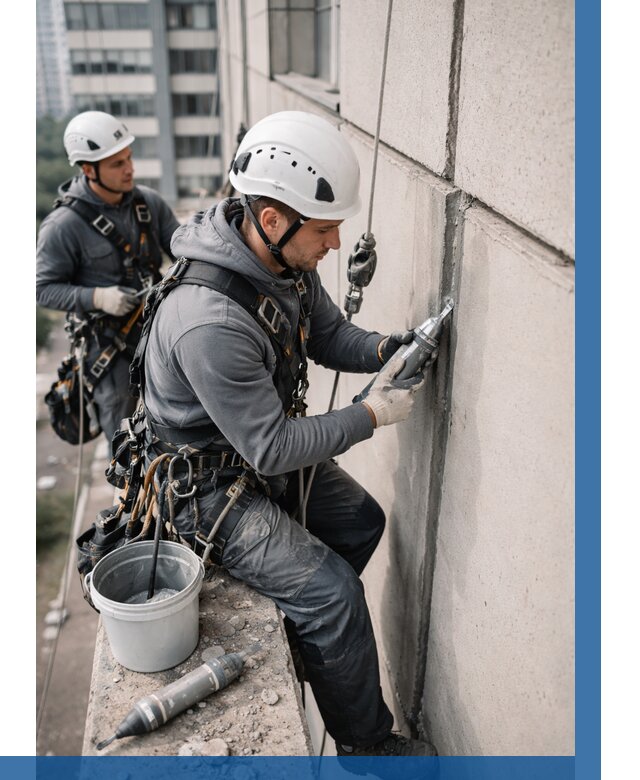 Ремонт деформационных швов здания в Иванове от 1033 р. | ВЫСОТНИК-Внв