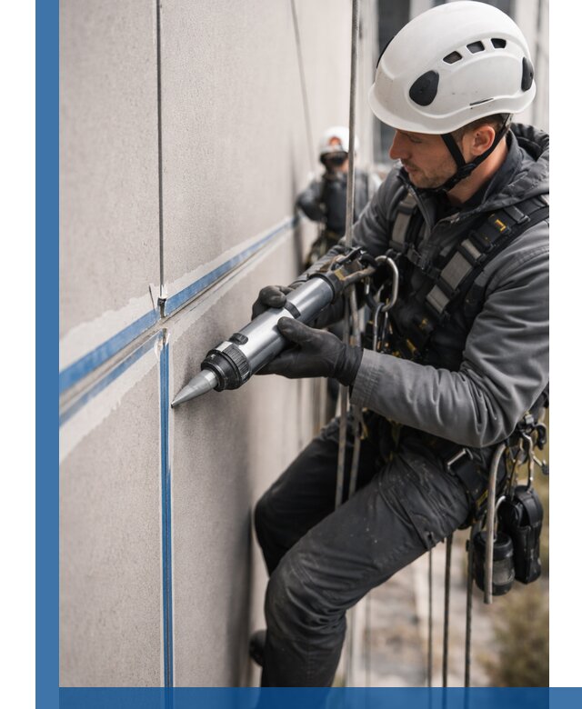 Герметизация стыков фасадных панелей в Иванове качественно и быстро