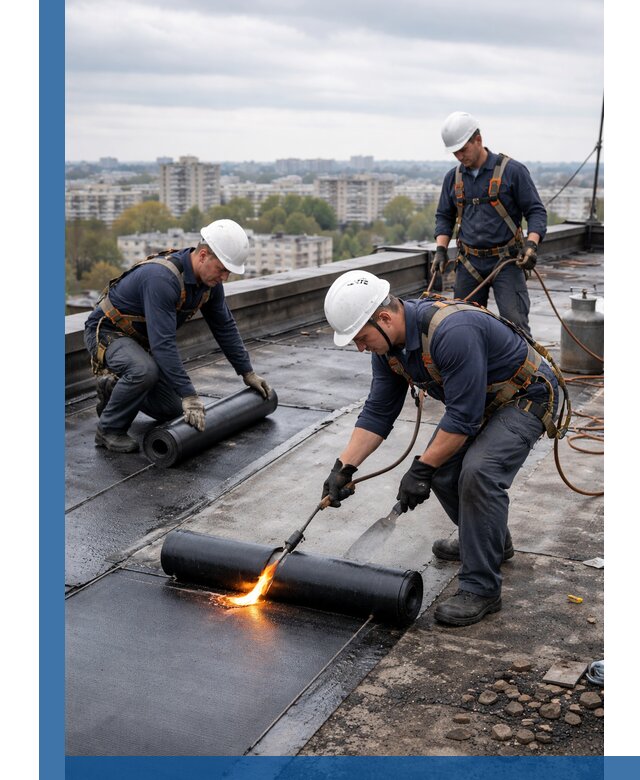 Ремонт наплавляемой кровли в Иванове качественно и надежно