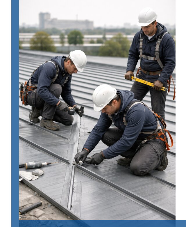 Ремонт фальцевой кровли в Иванове срочно и качественно