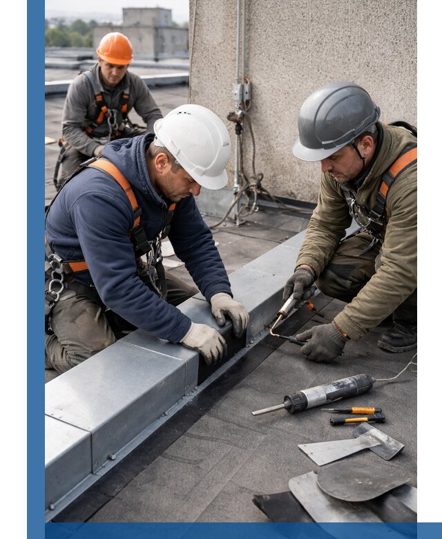 Ремонт кровельных примыканий в Иванове профессионально