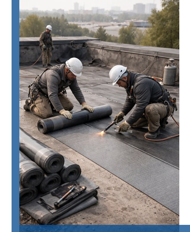 Монтаж мягкой кровли в Иванове профессионально и надежно