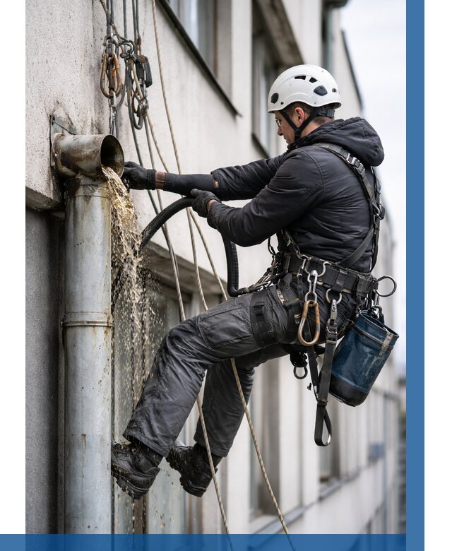 Прочистка водосточных труб в Иванове от 3616 р. | ВЫСОТНИК-Внв