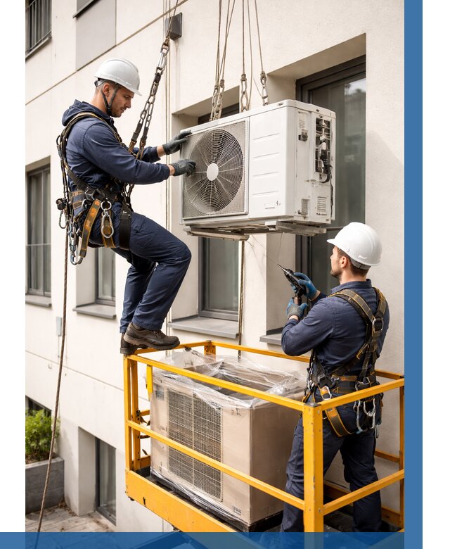 Демонтаж внешнего блока кондиционера в Иванове от 3616 р. | ВЫСОТНИК-Внв