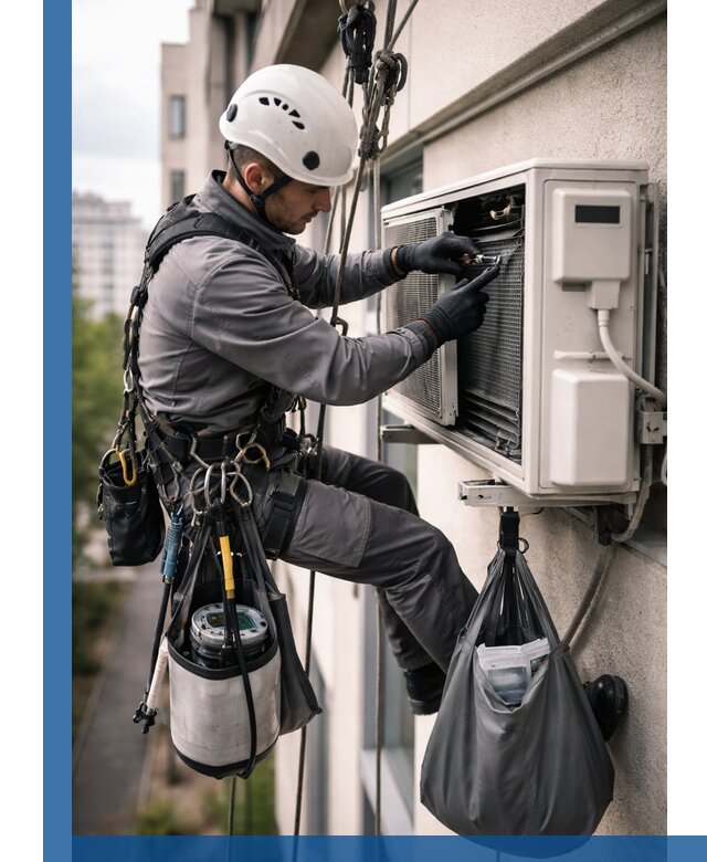 Обслуживание внешнего блока кондиционера в Иванове профессионально