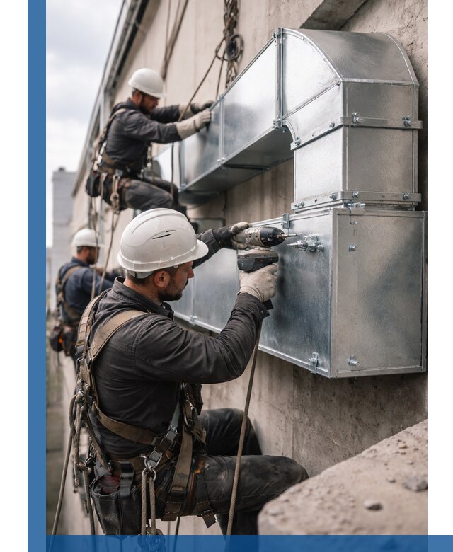 Профессиональный монтаж вентиляционных коробов в Иванове под ключ