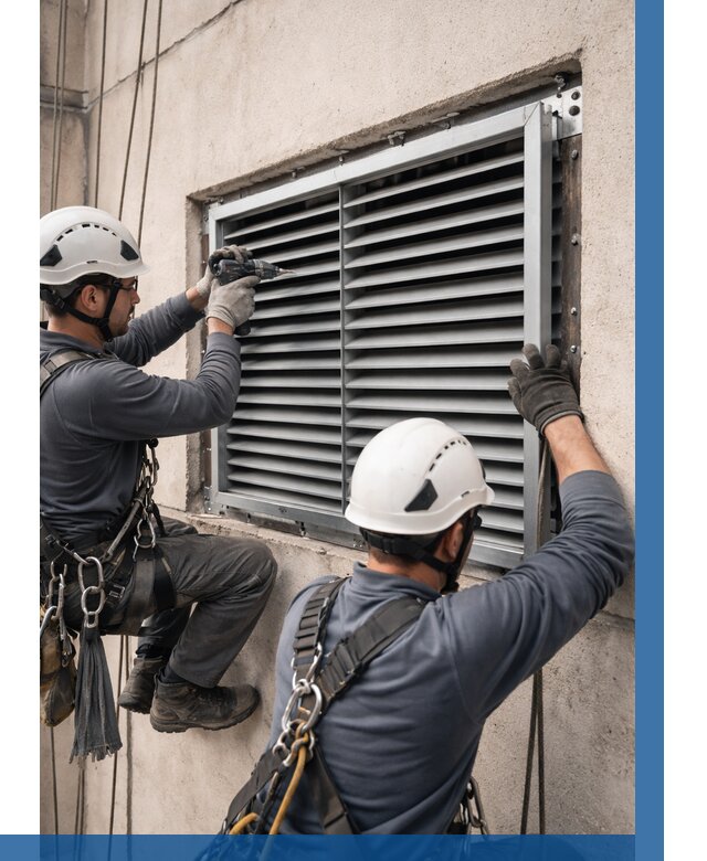 Монтаж вентиляционных решеток в Иванове от 4649 р. | ВЫСОТНИК-Внв