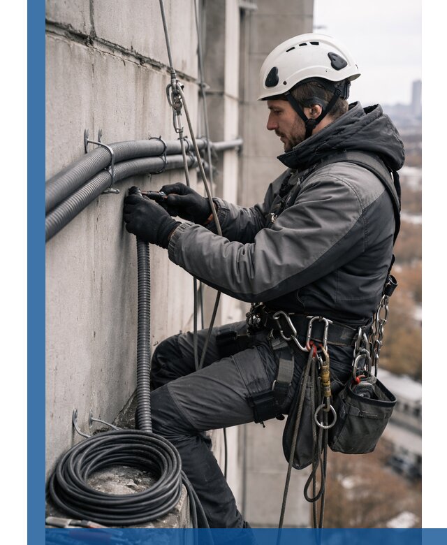 Профессиональный монтаж гофры для кабеля в Иванове с гарантией