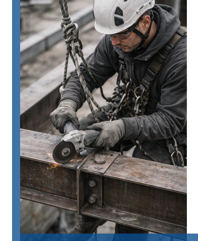 Резка металла на высоте в Иванове для зданий и конструкций