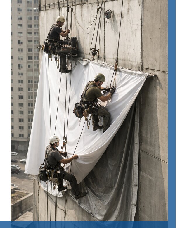 Замена баннерного полотна в Иванове от 6716 р. | ВЫСОТНИК-Внв—заказать