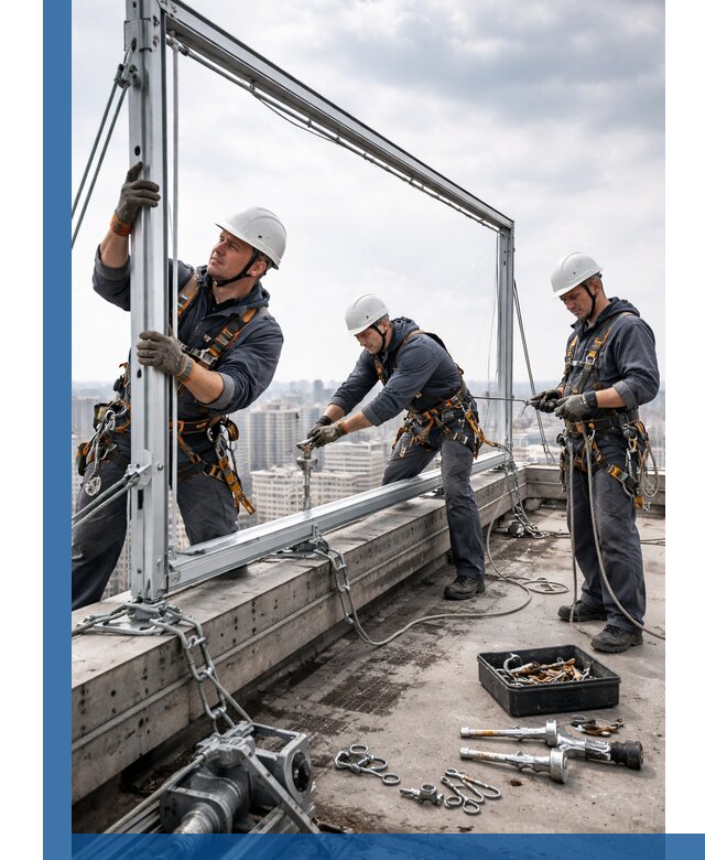 Монтаж крышных рекламных конструкций под ключ в Иванове