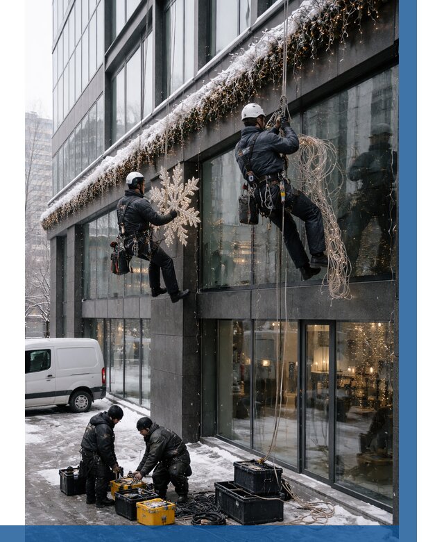 Демонтаж новогоднего оформления в Иванове от 5683 р. | ВЫСОТНИК-Внв