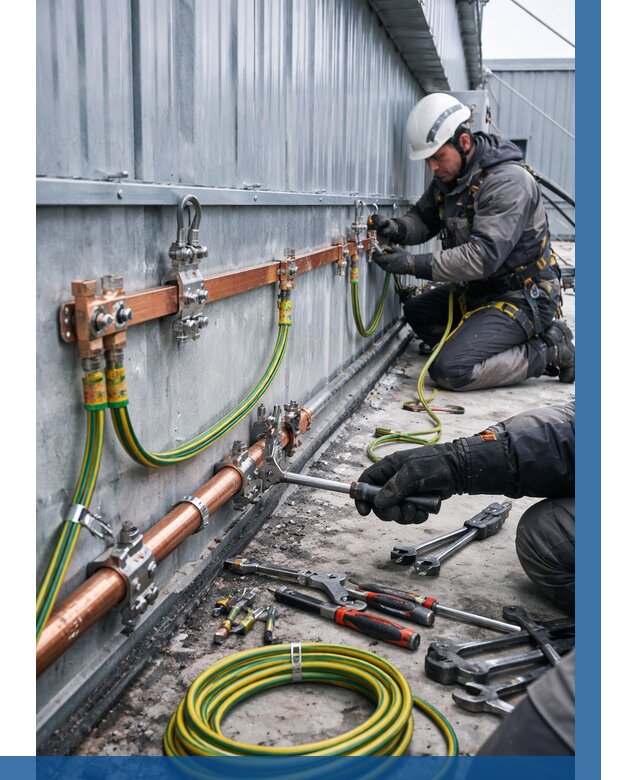 Монтаж заземления здания в Иванове от 25830 р. | ВЫСОТНИК-Внв