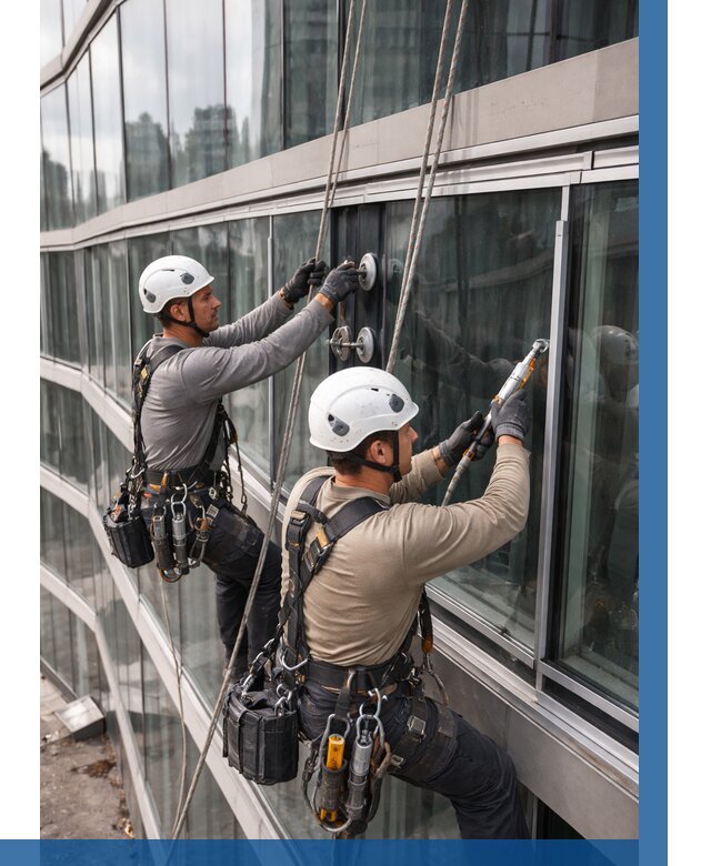 Радиусное остекление фасада в Иванове от 12398 р. | ВЫСОТНИК-Внв