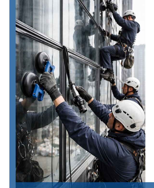 Радиусное остекление фасадов под ключ в Иванове с гарантиями