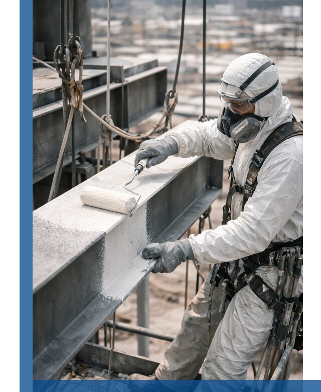 Профессиональная огнезащитная обработка металлоконструкций в Иванове