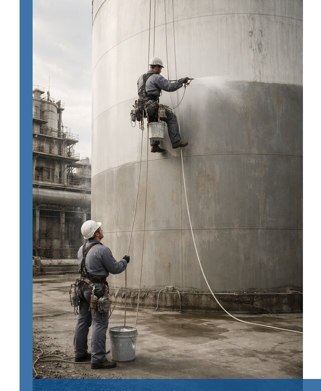 Покраска стальных резервуаров и емкостей в Иванове профессионально