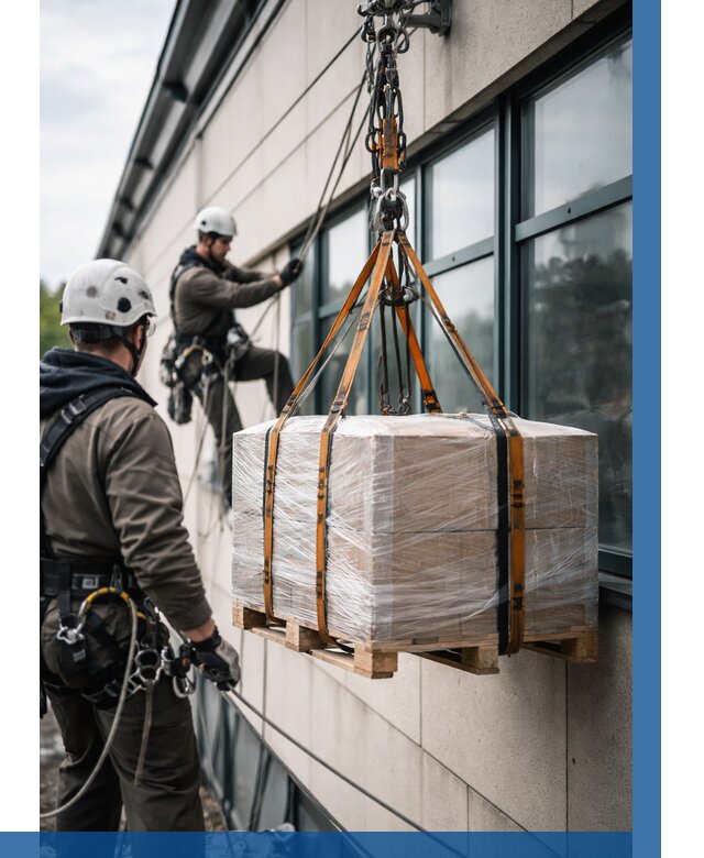 Подъем груза на высоту в Иванове от 3100 р. | ВЫСОТНИК-Внв