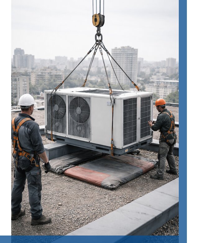 Подъем груза на крышу в Иванове от 5166 р. | ВЫСОТНИК-Внв заказать