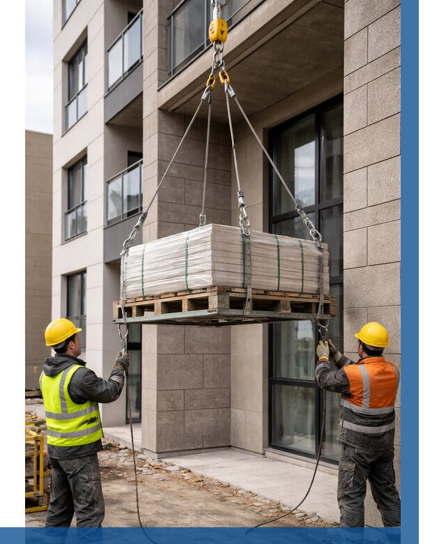 Подъем керамогранита на этаж в Иванове от 3616 р. | ВЫСОТНИК-Внв