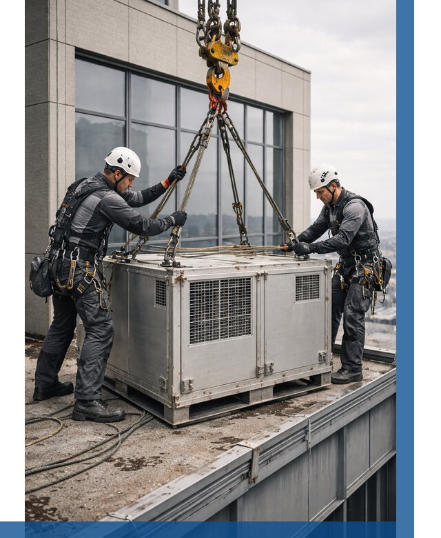 Такелажные работы на высоте в Иванове от 8266 р. | ВЫСОТНИК-Внв