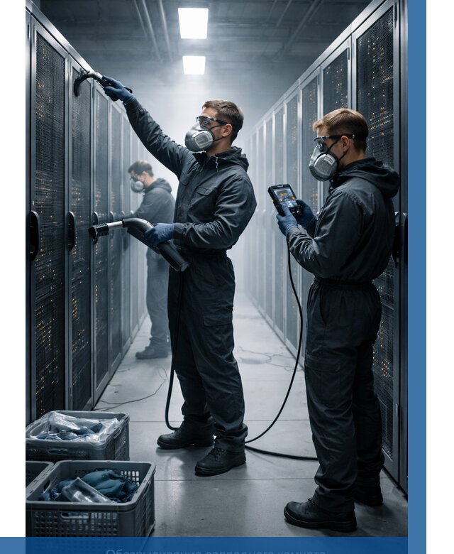 Обеспыливание серверной комнаты в Иванове от 4649 р. | ВЫСОТНИК-Внв