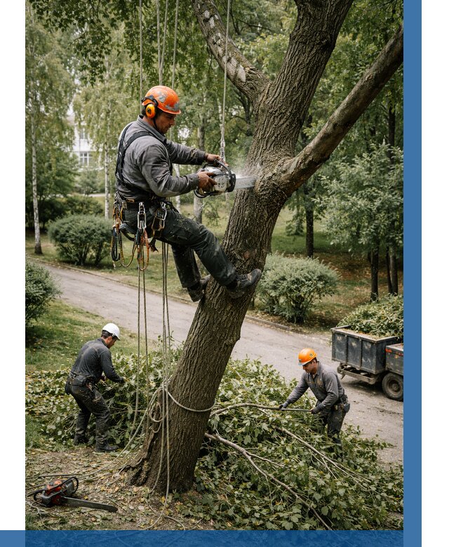 Кронирование деревьев в Иванове от 6716 р. | ВЫСОТНИК-Внв