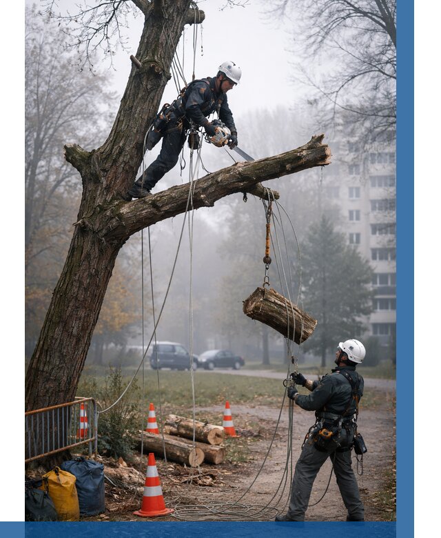 Удаление аварийных деревьев в Иванове от 15498 р. | ВЫСОТНИК-Внв