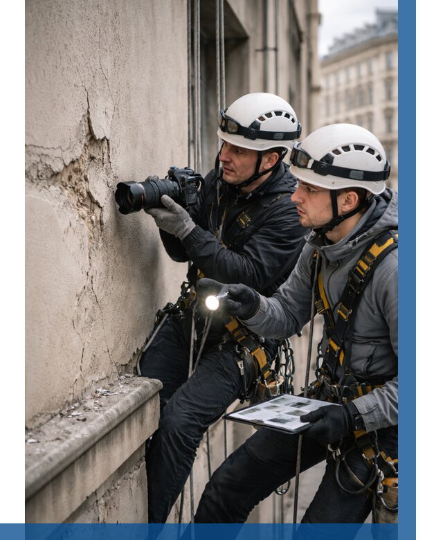 Фотофиксация дефектов фасада в Иванове от 4649 р. | ВЫСОТНИК-Внв