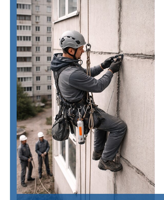 Обследование межпанельных швов и герметизация в Иванове
