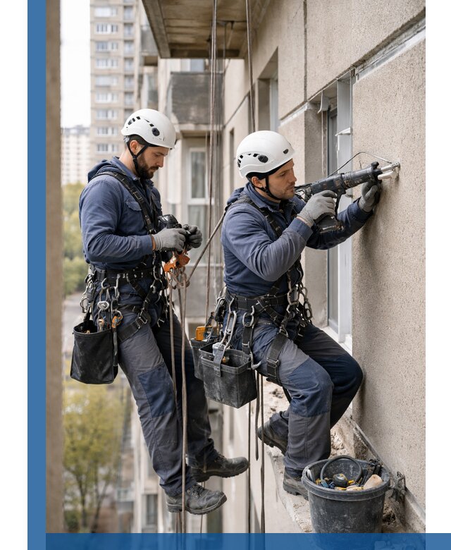 Промышленные альпинисты высотные работы и монтаж в Иванове